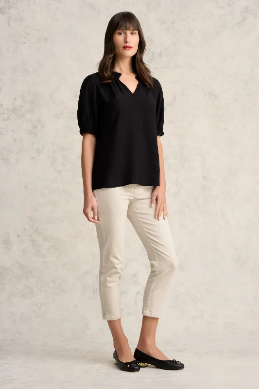 Frill Neck Blouse