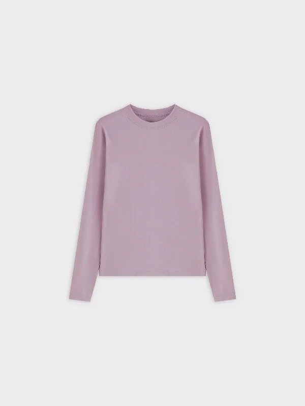 CLASSIC TEE LONG SLEEVE-LAVENDER