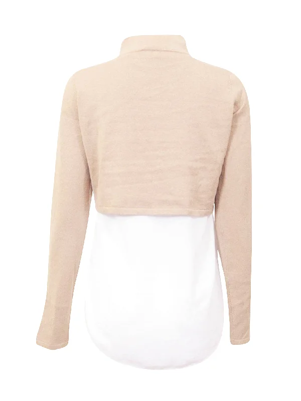 Elie Tahari Mock Neck Top