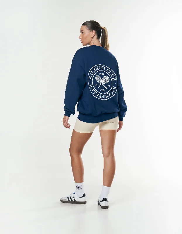 Racquet Club Crew - Navy