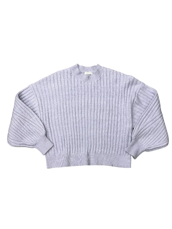 Sweater By Clothes Mentor In Purple, Size: L