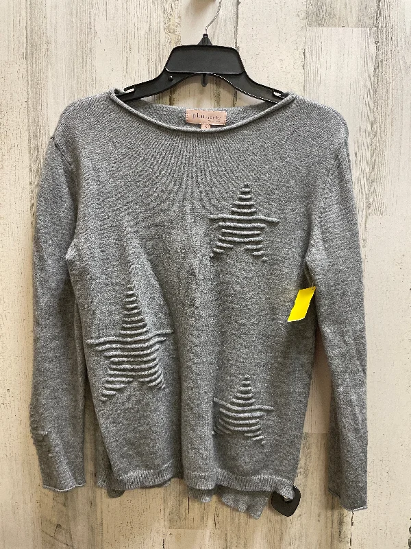 Top Long Sleeve By Philosophy In Grey, Size: S