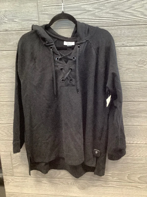 Top Long Sleeve By Style And Company In Black, Size: Xl