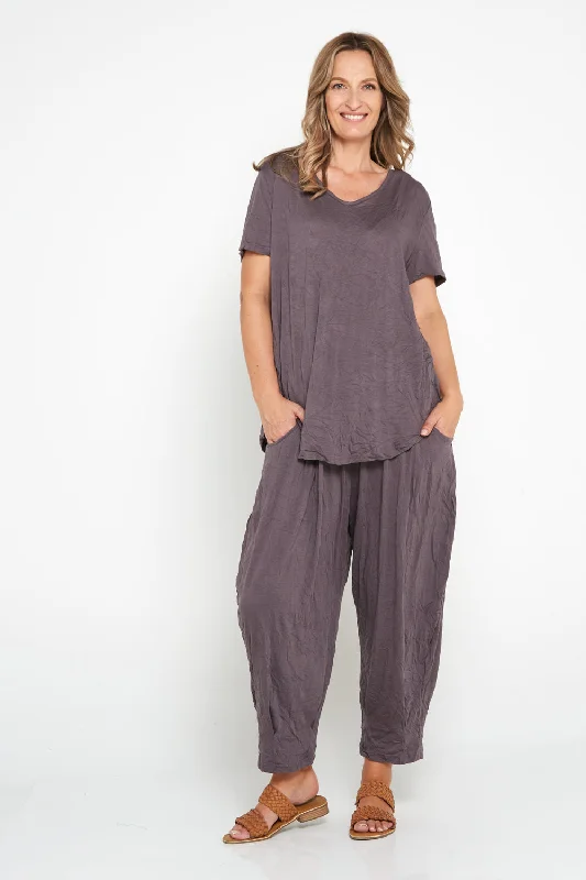 Alisha Pants - Charcoal