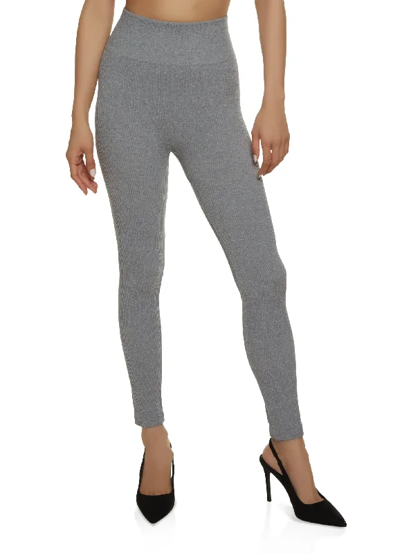 Seamless Brushed Knit Leggings