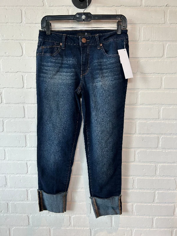 Jeans Skinny By 1822 Denim In Blue Denim, Size: 6