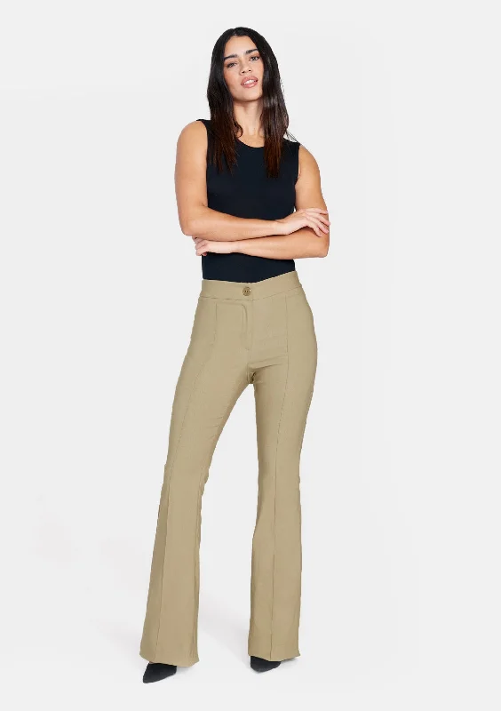 Tall High Waist Flare Dress Pants