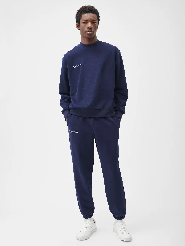 365 Midweight Track Pants—navy blue