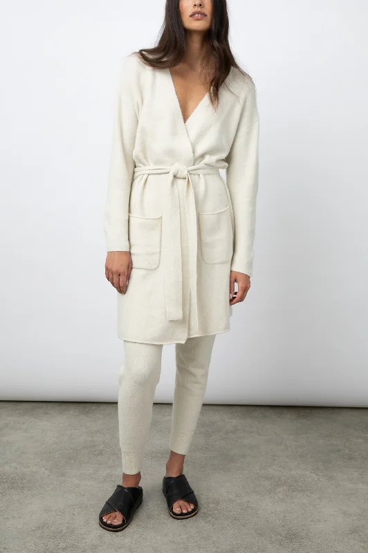 ANSEL ROBE - OFF WHITE