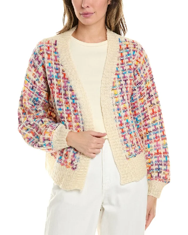 Celestine Sei Wool & Mohair-Blend Cardigan