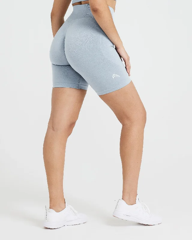 Classic Seamless 2.0 Cycling Shorts | Smoke Grey Marl