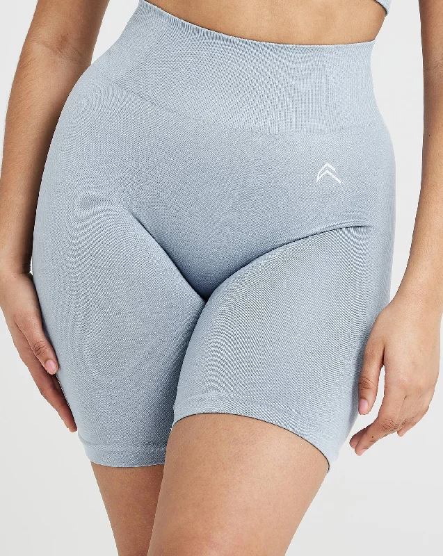 Classic Seamless 2.0 Cycling Shorts | Smoke Grey Marl