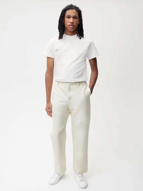 Organic Cotton Regular Fit Trouser—elderflower