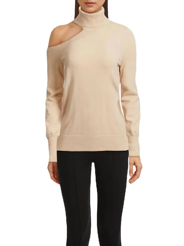 Easton Sweater In Biscuit