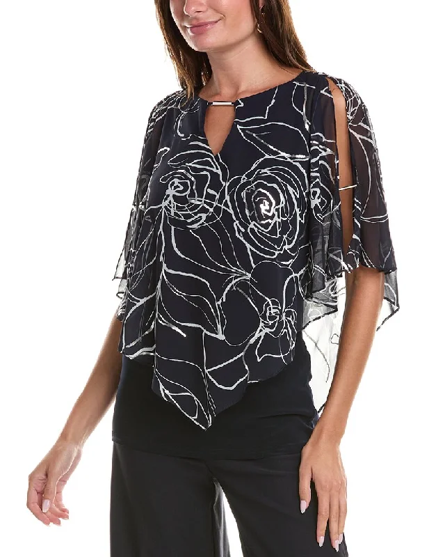 Joseph Ribkoff Poncho Top