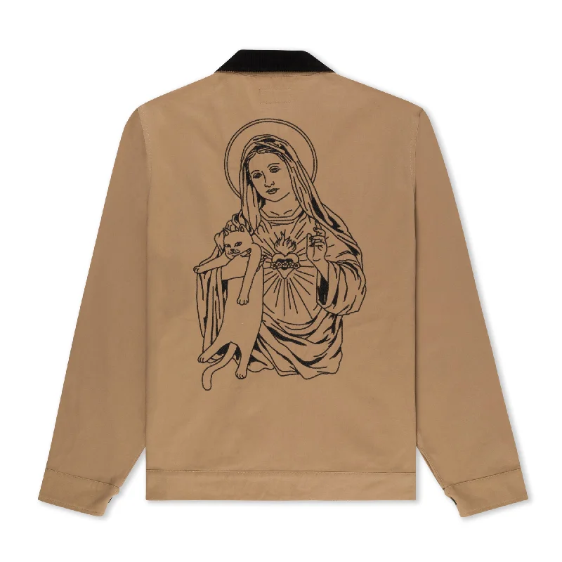 Mother Mary Work Jacket (Tan)