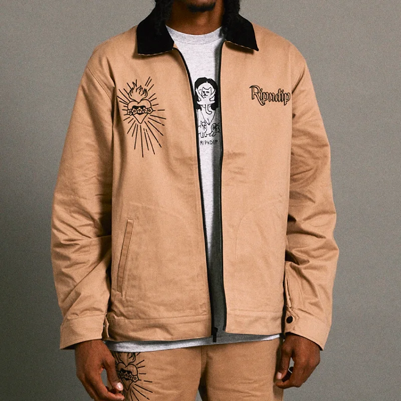 Mother Mary Work Jacket (Tan)