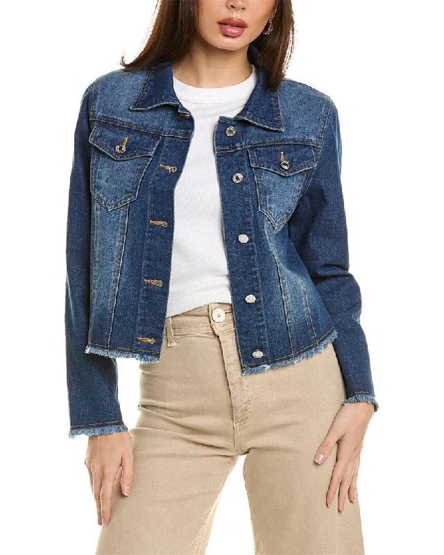 Pascale La Mode Frayed Denim Jacket