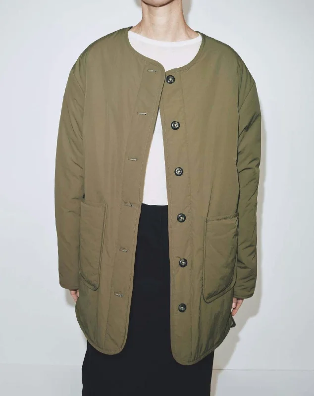 Small / olive/ cream