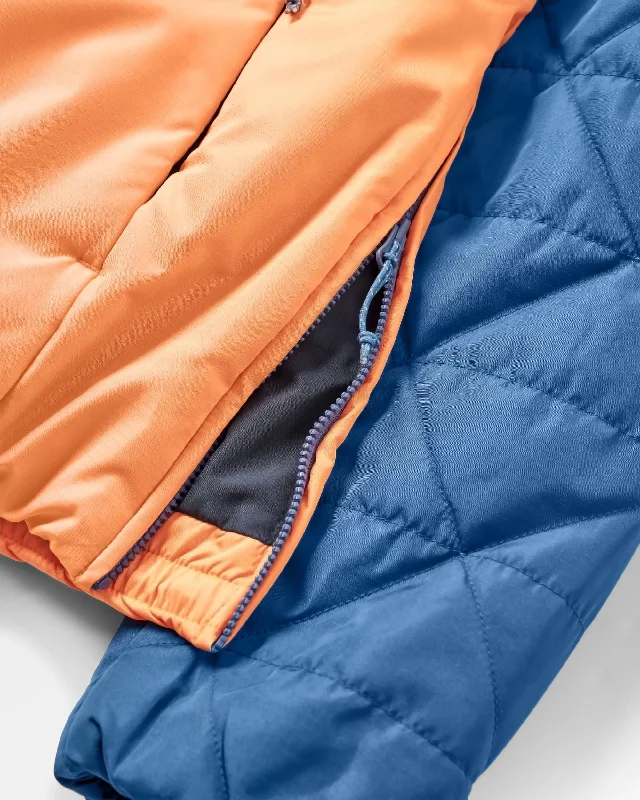 Trace Recycled Thermore® Insulated Jacket - Dark Denim/ Apricot