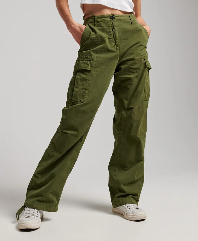 Vintage Low Rise Cargo Pants | Soft Moss Green