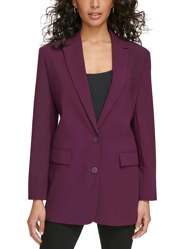 Womens Office Wear Business Two-Button Blazer