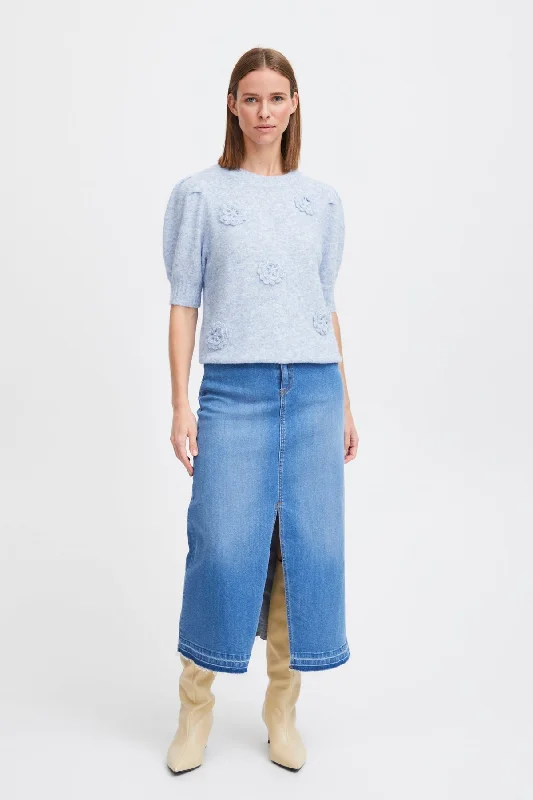 Blue Knitted Jumper