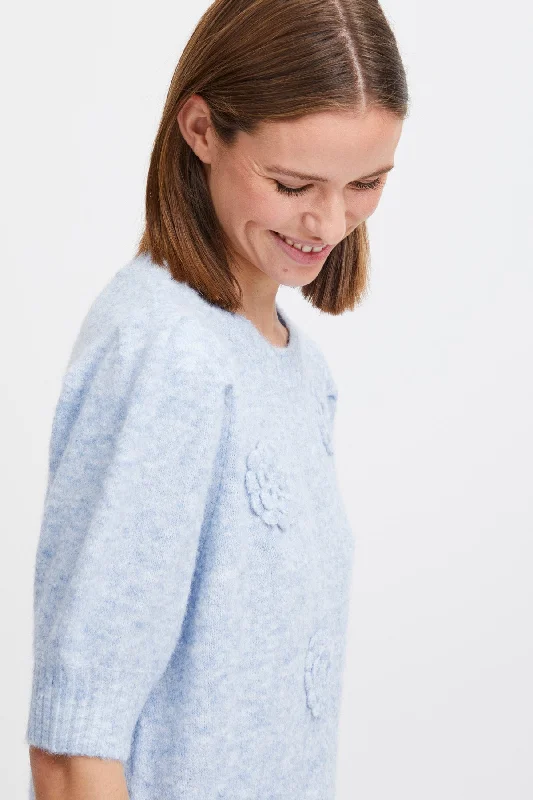 Blue Knitted Jumper