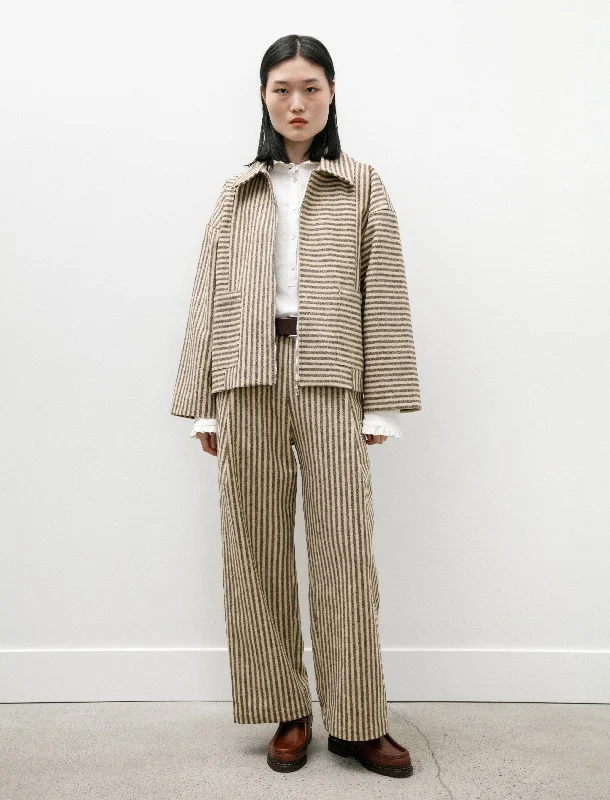 Portugese Striped Wool Anja Jacket