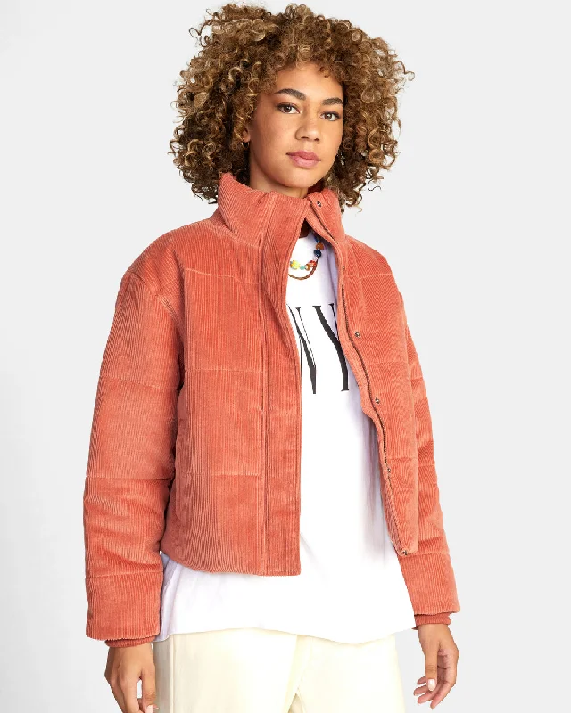 Eezeh Puffer Jacket - Cinnamon