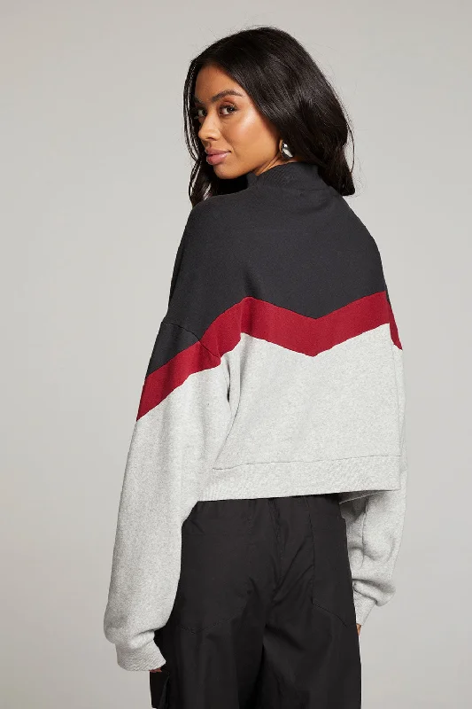 Liz Fire Color Block Pullover