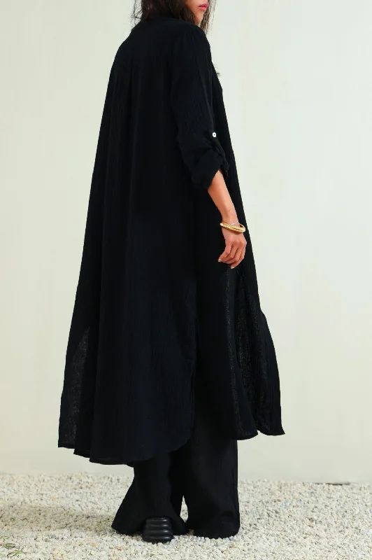 LONG MUSLIN TUNIC