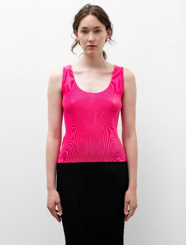 Mist Tank Top Bright Pink