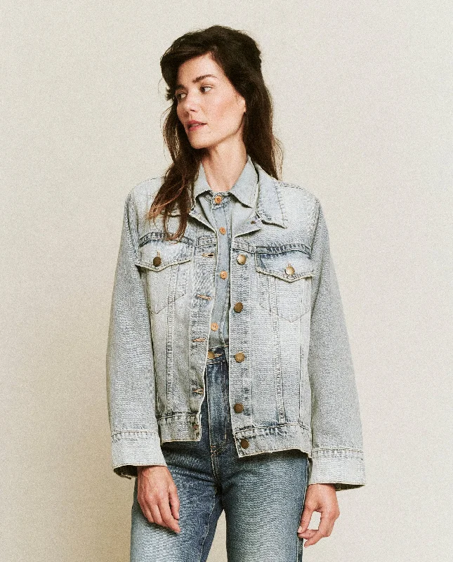 The Slouchy Jean Jacket. -- Derby Wash