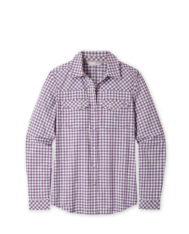 Aromatic Iris Gingham / Extra Small