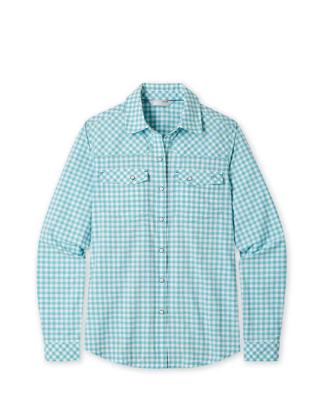 Calming Water Gingham / Extra Small