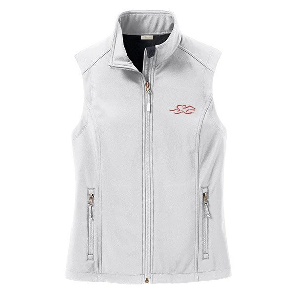 Womens Versatile Soft Shell Vest - Ivory