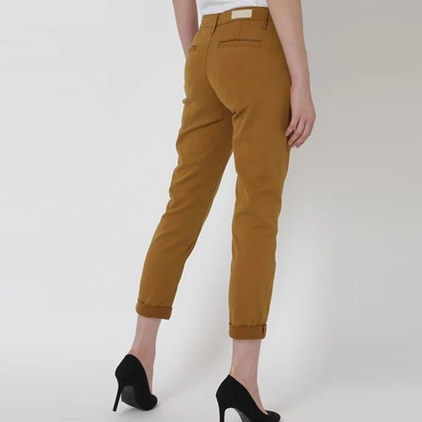 Caden Trouser (Mustard Gold)