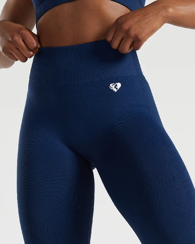 Power Seamless Leggings | Sapphire Blue