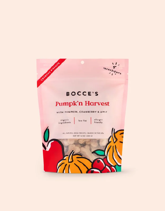 Bocce's Bakery Pumpk'n Harvest Biscuits