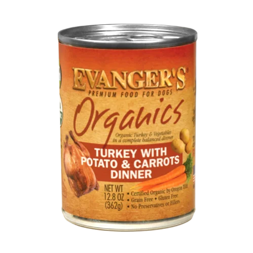 Evanger's Organic Turkey with Potato & Carrots Dinner