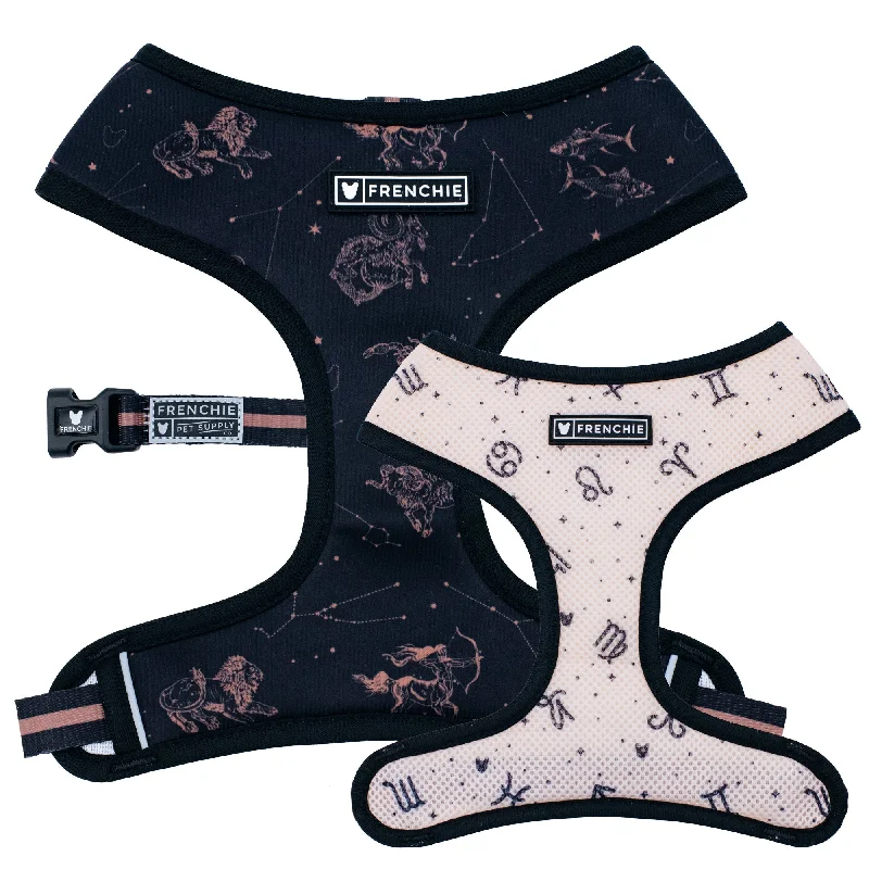 Frenchie Duo Reversible Harness - Horoscope