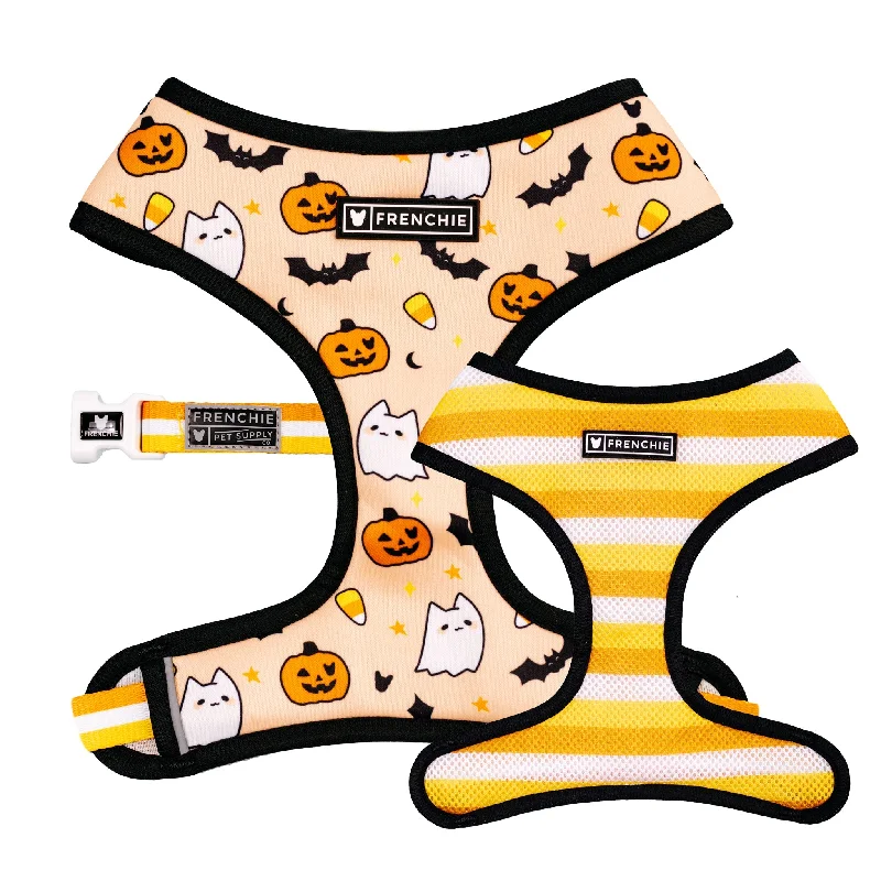 Frenchie Duo Reversible Harness - Spooky