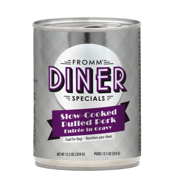 Fromm Diner Slow-Cooked Pulled Pork Entree for Dogs 354g