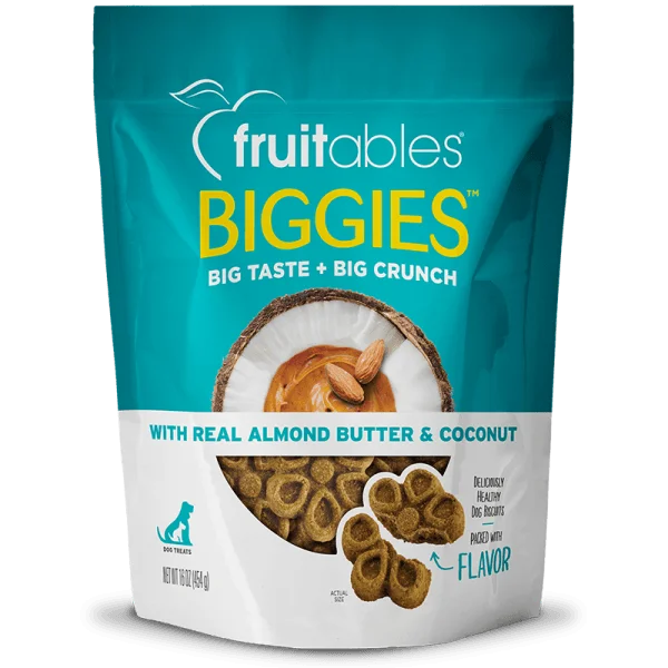 Fruitables Biggies - Almond Butter & Coconut 454g