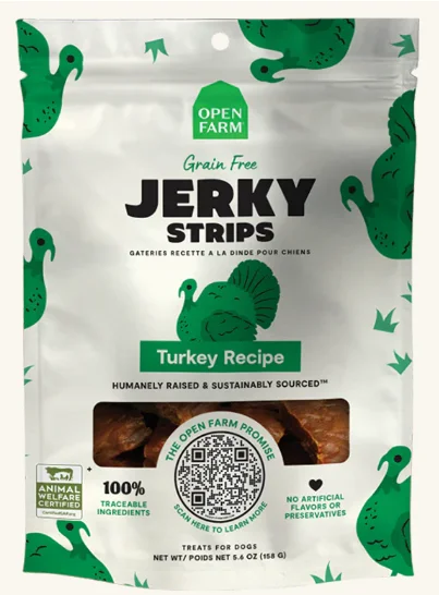 Grain-Free Turkey Jerky Strips