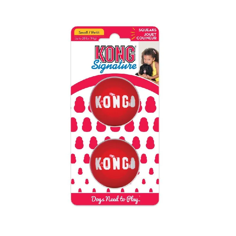 Kong Signature Ball - Small 2-Pack