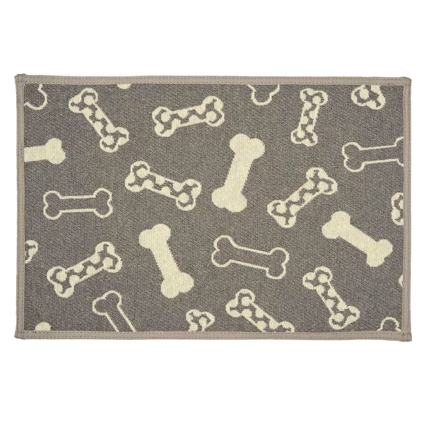 Loving Pets Feeding Mat - Polka Dot Bones