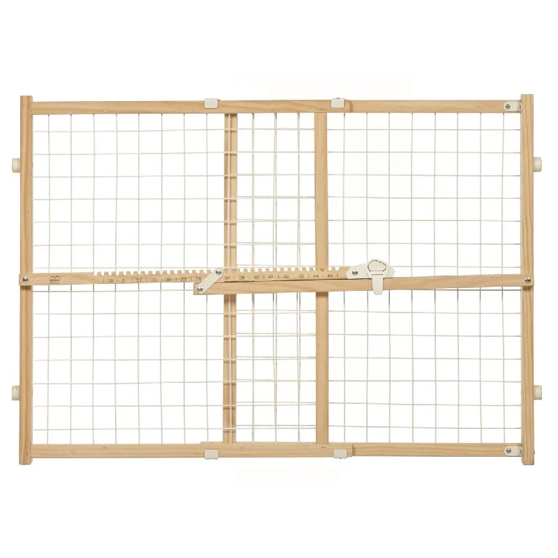 Midwest Wood and Wire Mesh Pet Gate