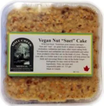 Mill Creek Vegan Nut "Suet" Cake